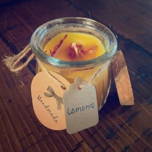 HOMEMADE candle in “Lemon” 🍋